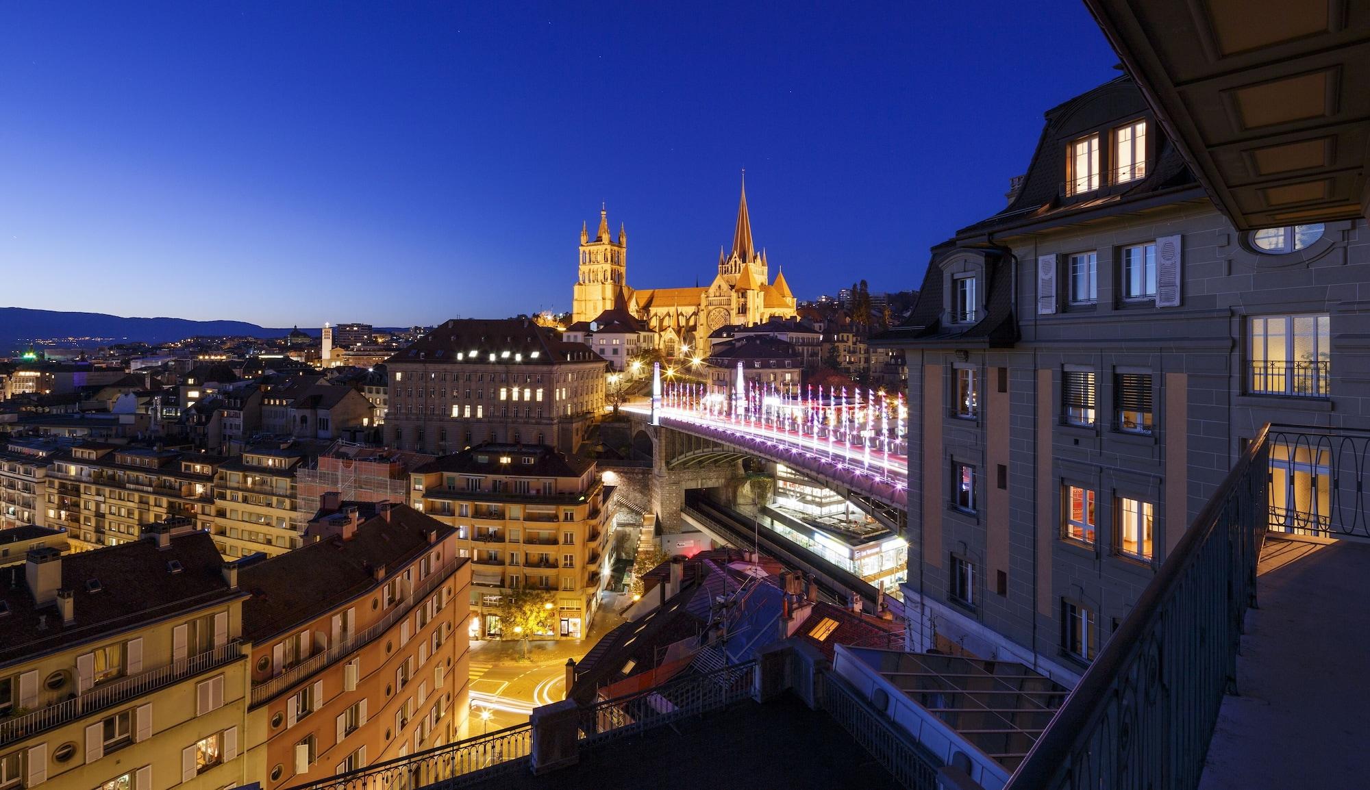 Swiss Wine By Fassbind Hotel Lausanne Luaran gambar