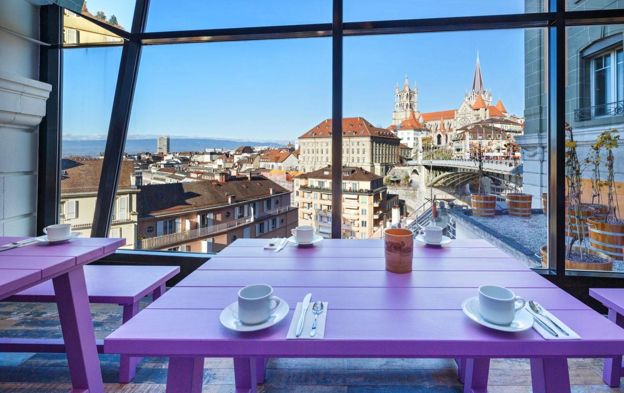 Swiss Wine By Fassbind Hotel Lausanne Luaran gambar