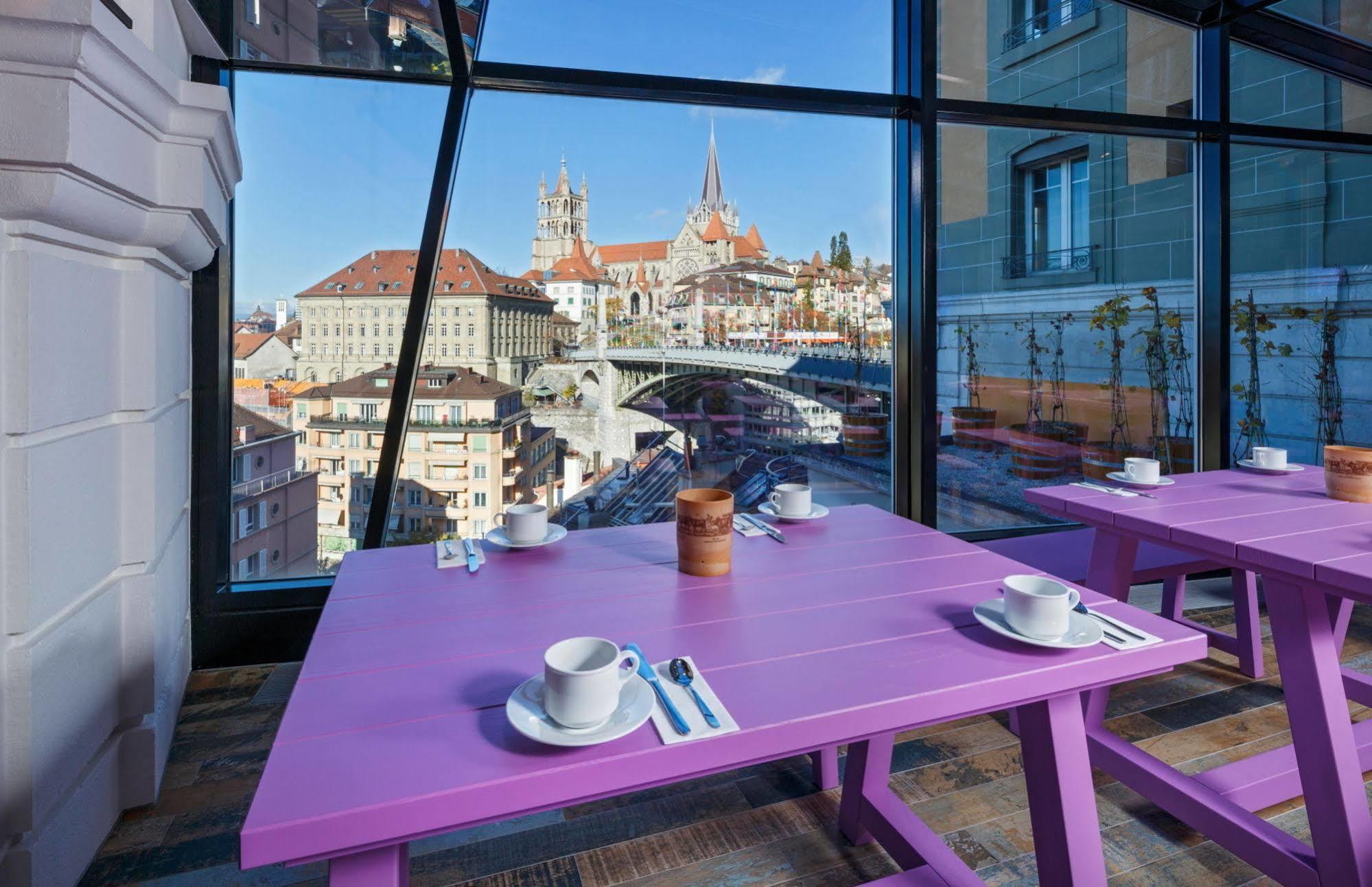 Swiss Wine By Fassbind Hotel Lausanne Luaran gambar